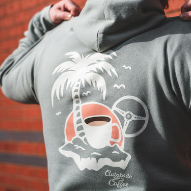 Cars & Coffee Hoodie Sage - Autobrite Direct LTD