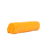 Edgeless buffing super soft orange towel