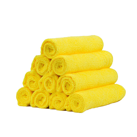 Microfibre yellow towel