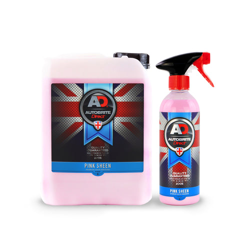 Pink Sheen Satin Finish Plastic Dressing - Autobrite Direct LTD