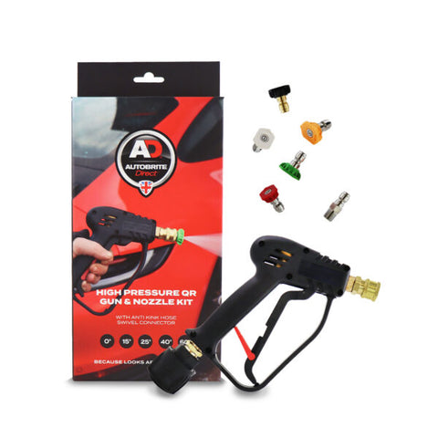 High Pressure Qr Gun & Nozzle Kit - Autobrite Direct LTD